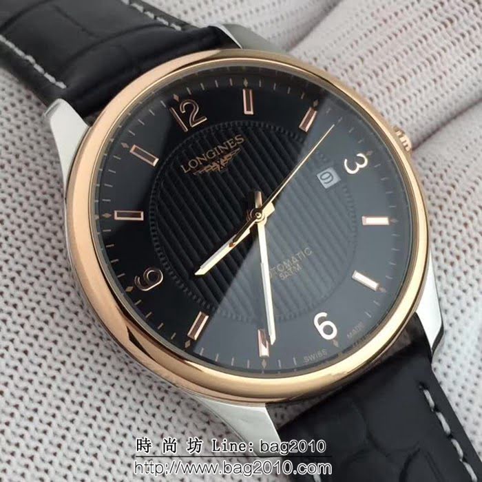 LONGINES浪琴 全自動機械 時尚男士腕表 WSS1746